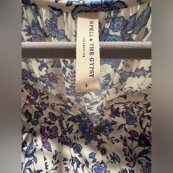 Trade/Sell✨Spell and the Gypsy✨ Folk Song Cropped Blouse - Picture 3 of 10